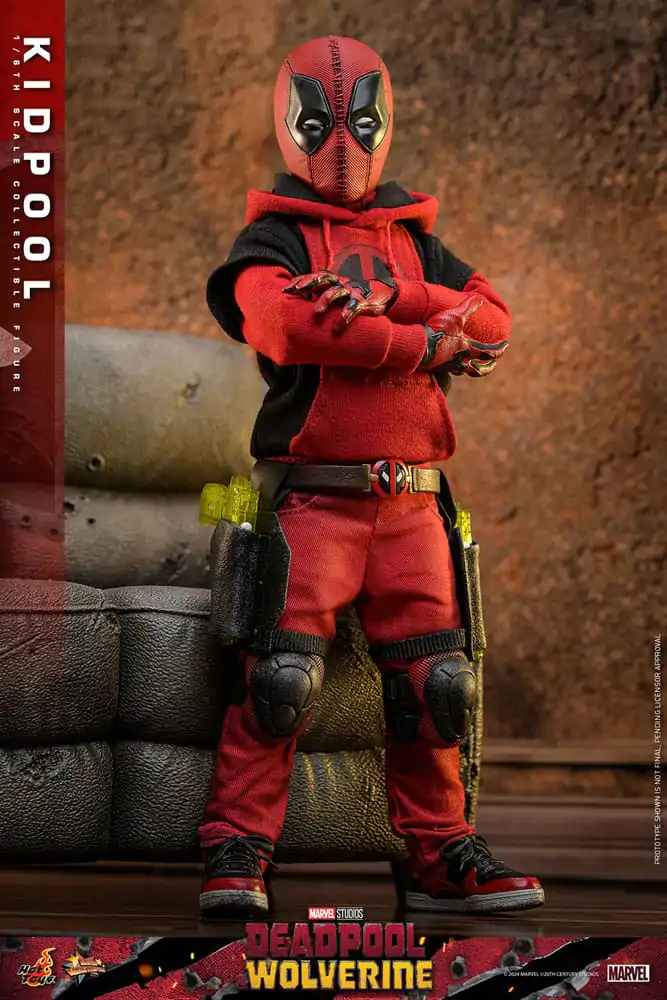 Deadpool & Wolverine Movie Masterpiece Action Figure 1/6 Kidpool 22 cm termékfotó