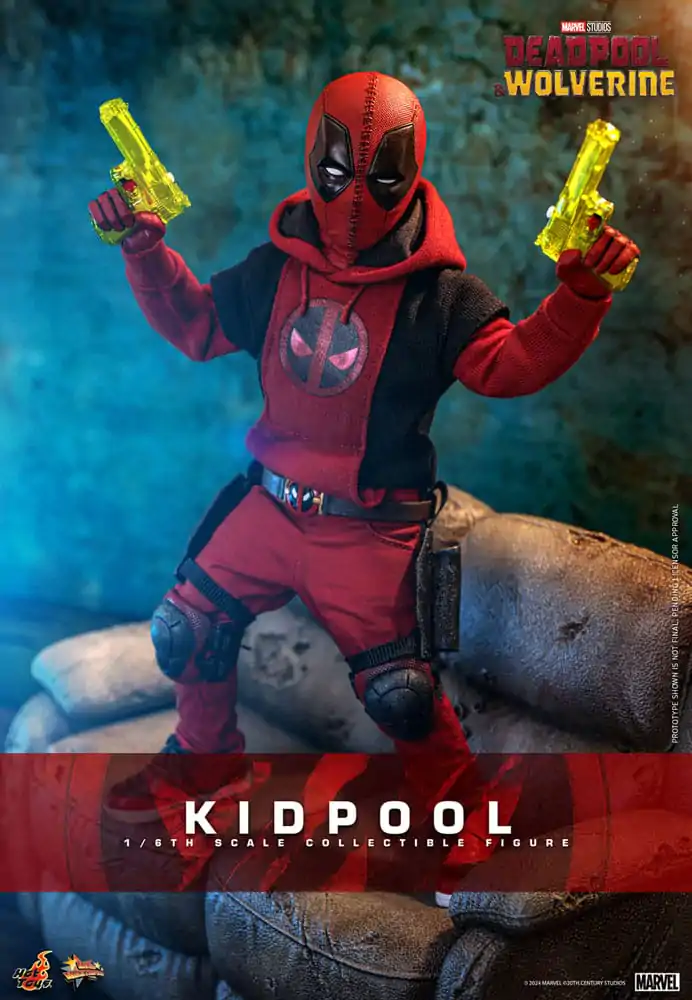 Deadpool & Wolverine Movie Masterpiece Action Figure 1/6 Kidpool 22 cm termékfotó