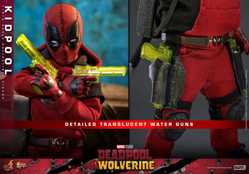 Deadpool & Wolverine Movie Masterpiece Action Figure 1/6 Kidpool 22 cm termékfotó