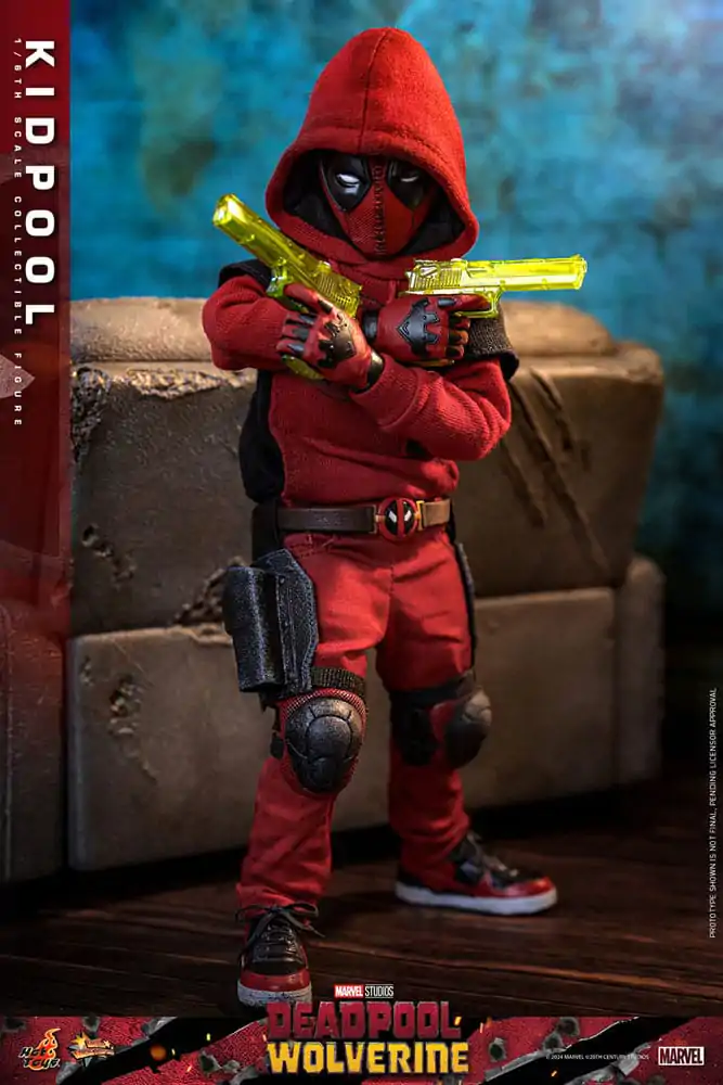 Deadpool & Wolverine Movie Masterpiece Action Figure 1/6 Kidpool 22 cm termékfotó