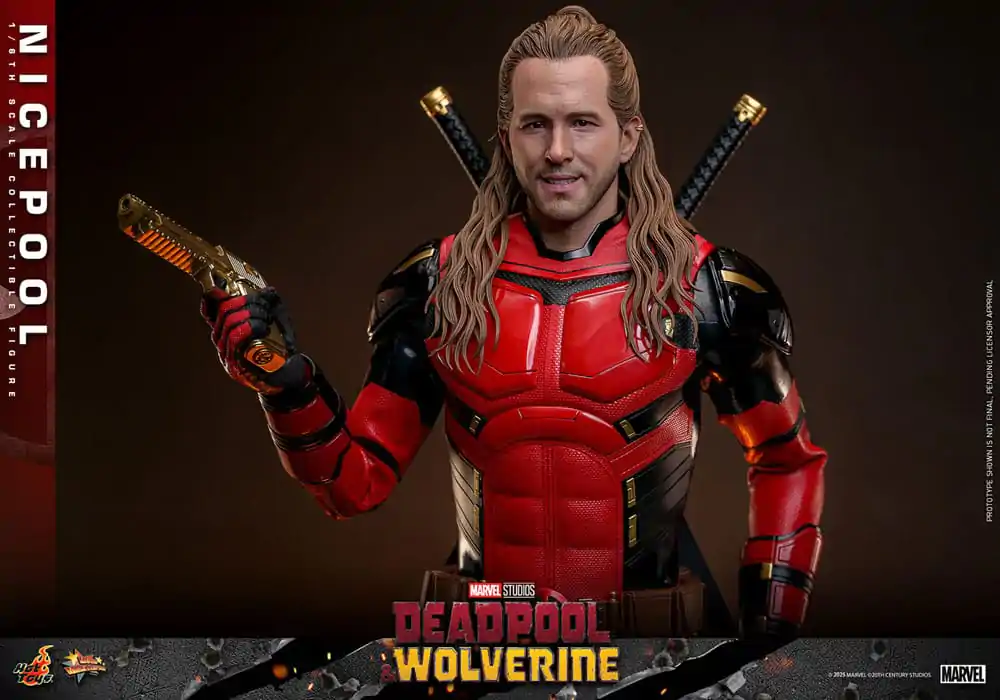 Deadpool & Wolverine Movie Masterpiece Action Figure 1/6 Nicepool 30 cm termékfotó