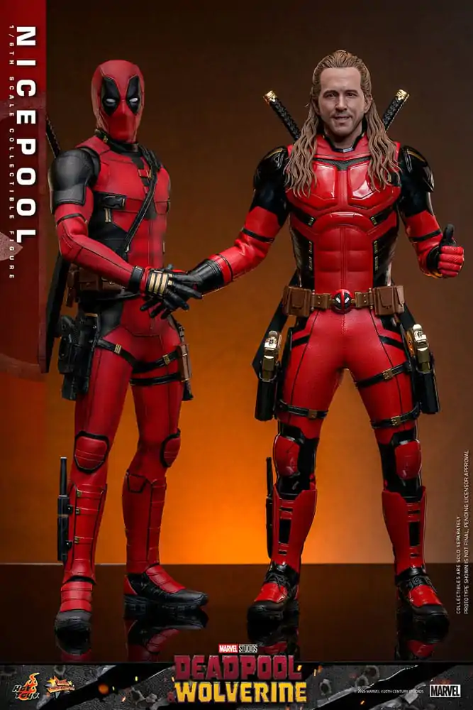 Deadpool & Wolverine Movie Masterpiece Action Figure 1/6 Nicepool 30 cm termékfotó