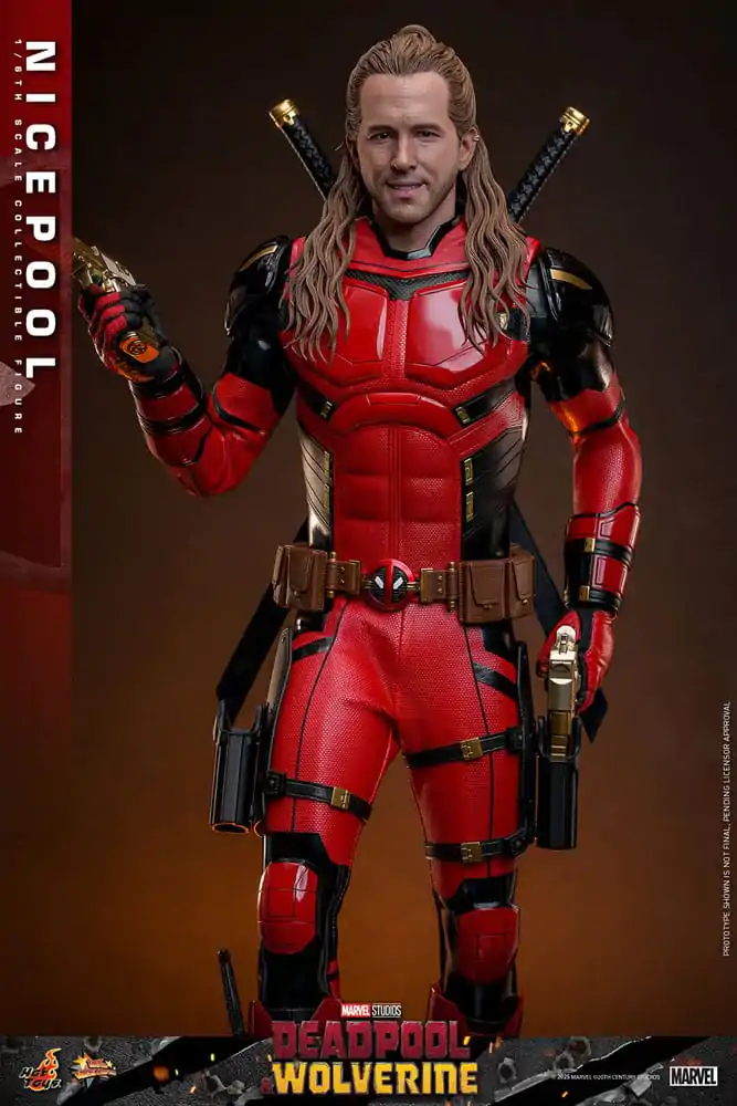 Deadpool & Wolverine Movie Masterpiece Action Figure 1/6 Nicepool 30 cm termékfotó