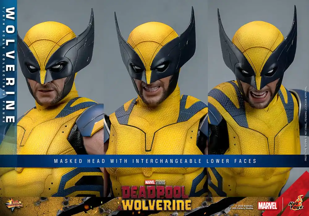 Deadpool & Wolverine Movie Masterpiece Action Figure 1/6 Wolverine 31 cm termékfotó