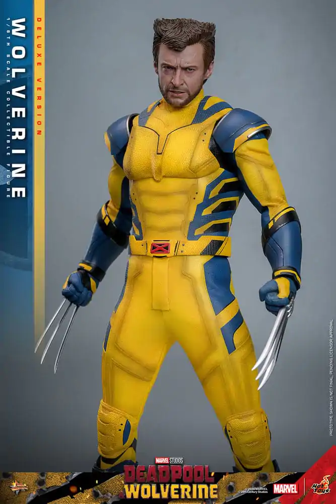 Deadpool & Wolverine Movie Masterpiece Action Figure 1/6 Wolverine (Deluxe Version) 31 cm termékfotó