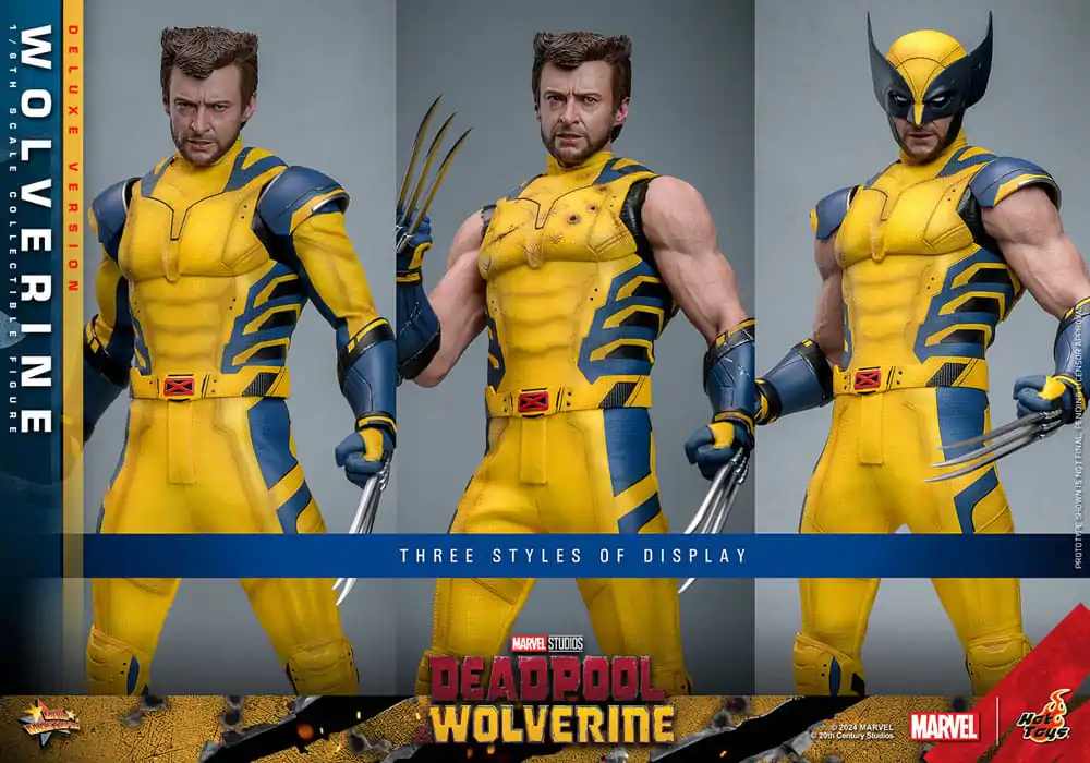 Deadpool & Wolverine Movie Masterpiece Action Figure 1/6 Wolverine (Deluxe Version) 31 cm termékfotó