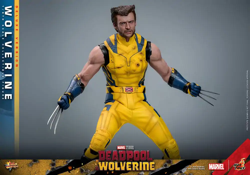 Deadpool & Wolverine Movie Masterpiece Action Figure 1/6 Wolverine (Deluxe Version) 31 cm termékfotó