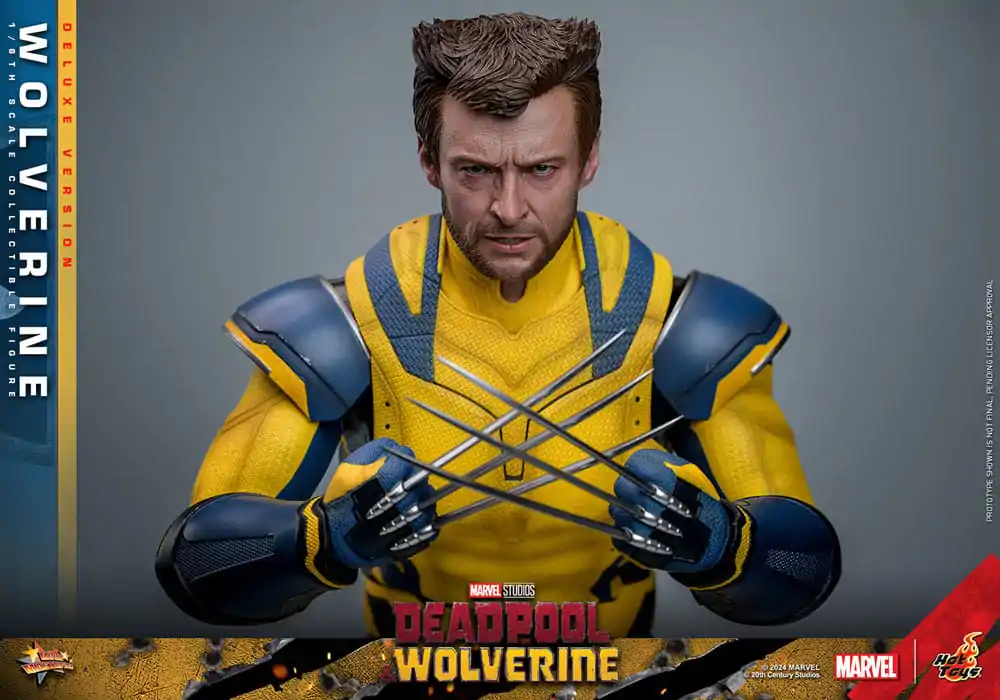 Deadpool & Wolverine Movie Masterpiece Action Figure 1/6 Wolverine (Deluxe Version) 31 cm termékfotó