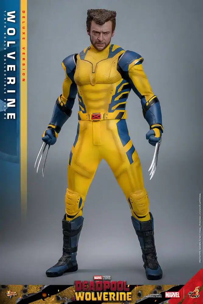 Deadpool & Wolverine Movie Masterpiece Action Figure 1/6 Wolverine (Deluxe Version) 31 cm termékfotó