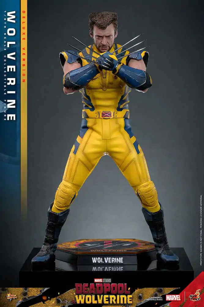 Deadpool & Wolverine Movie Masterpiece Action Figure 1/6 Wolverine (Deluxe Version) 31 cm termékfotó