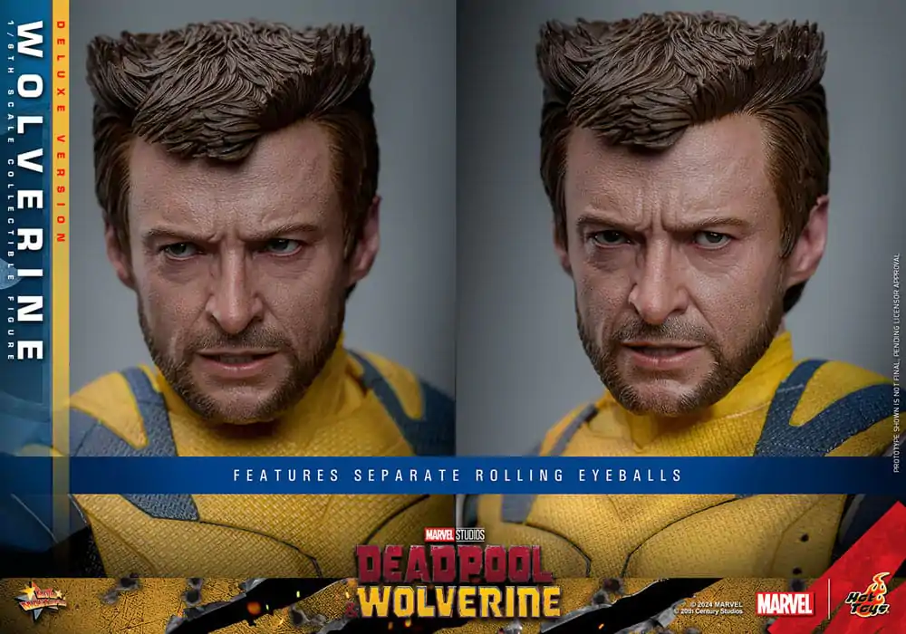 Deadpool & Wolverine Movie Masterpiece Action Figure 1/6 Wolverine (Deluxe Version) 31 cm termékfotó