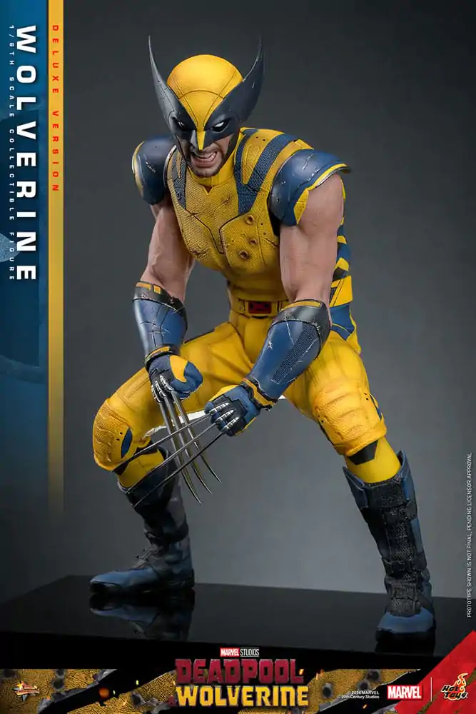 Deadpool & Wolverine Movie Masterpiece Action Figure 1/6 Wolverine (Deluxe Version) 31 cm termékfotó