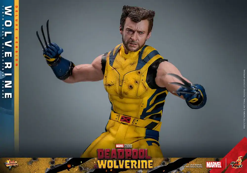 Deadpool & Wolverine Movie Masterpiece Action Figure 1/6 Wolverine (Deluxe Version) 31 cm termékfotó