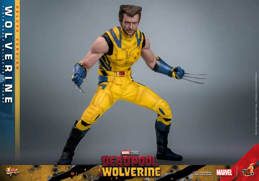 Deadpool & Wolverine Movie Masterpiece Action Figure 1/6 Wolverine (Deluxe Version) 31 cm termékfotó