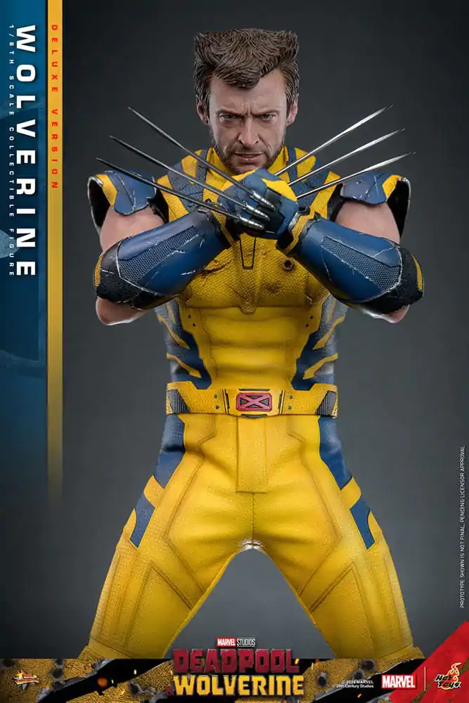 Deadpool & Wolverine Movie Masterpiece Action Figure 1/6 Wolverine (Deluxe Version) 31 cm termékfotó