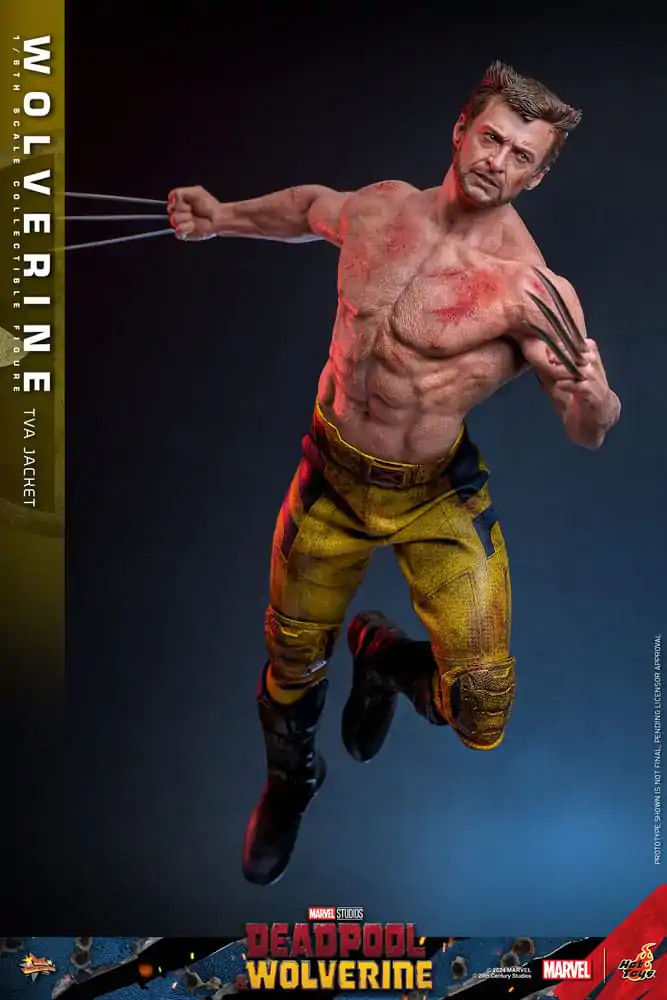 Deadpool & Wolverine Movie Masterpiece Action Figure 1/6 Wolverine (TVA Jacket Version) 31 cm termékfotó