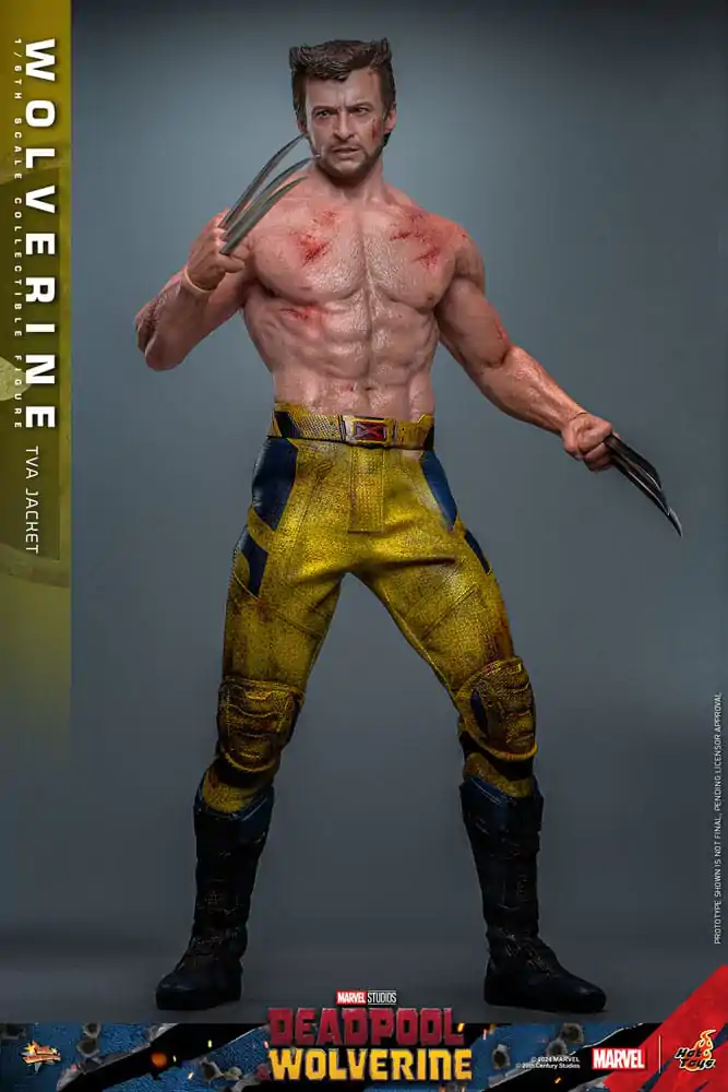 Deadpool & Wolverine Movie Masterpiece Action Figure 1/6 Wolverine (TVA Jacket Version) 31 cm termékfotó