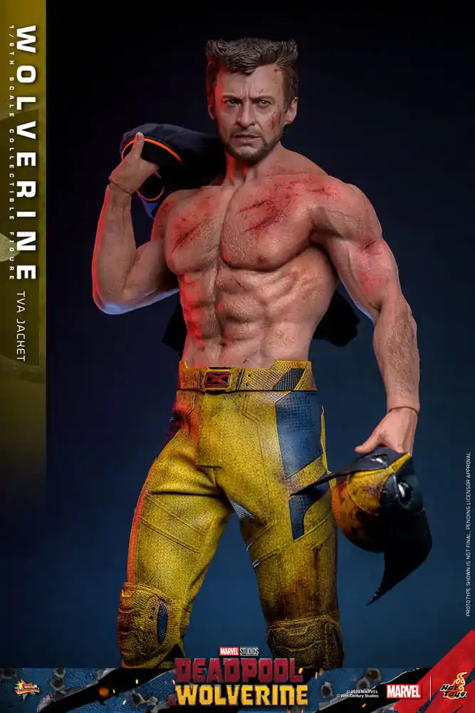 Deadpool & Wolverine Movie Masterpiece Action Figure 1/6 Wolverine (TVA Jacket Version) 31 cm termékfotó