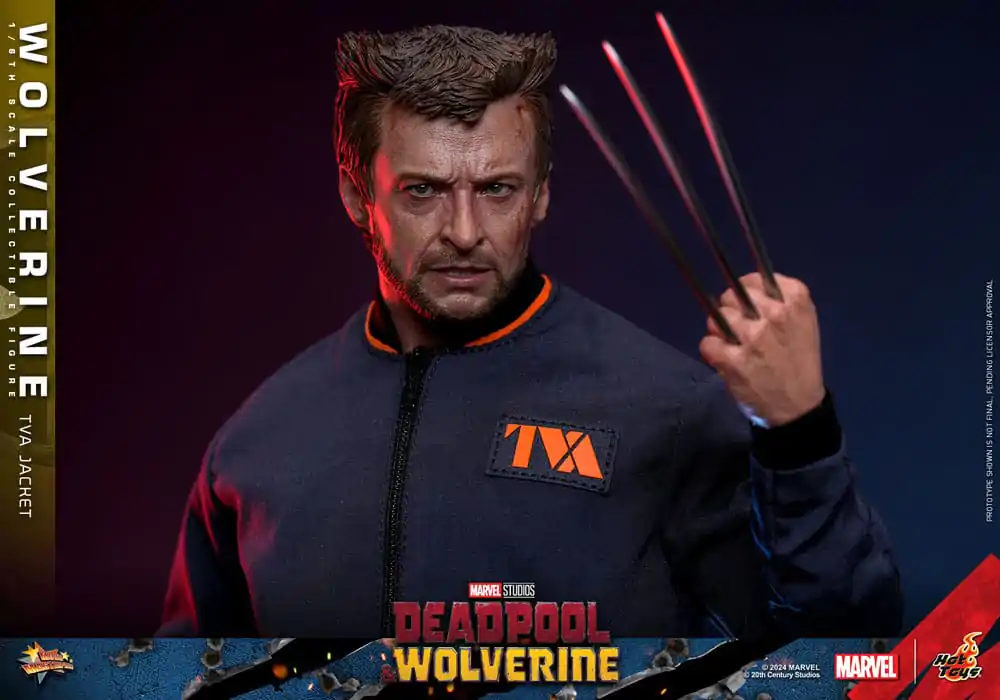 Deadpool & Wolverine Movie Masterpiece Action Figure 1/6 Wolverine (TVA Jacket Version) 31 cm termékfotó