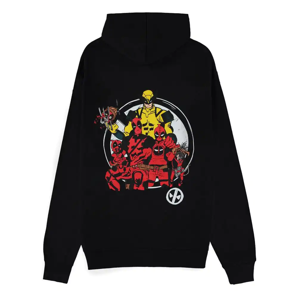 Deadpool Zipper Hoodie Sweater Family Portrait product photo