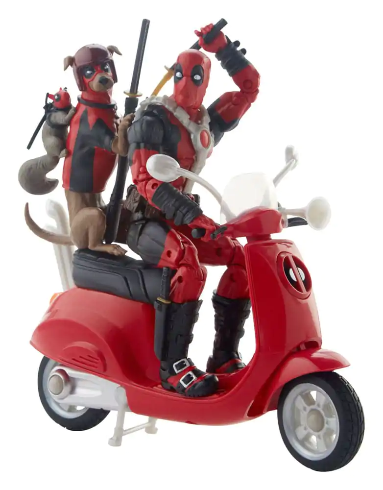 Deadpool Corps Marvel Legends Vehicle with Figure Deadpool with Scooter 15 cm product photo