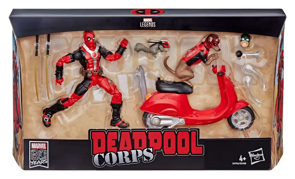 Deadpool Corps Marvel Legends Vehicle with Figure Deadpool with Scooter 15 cm product photo