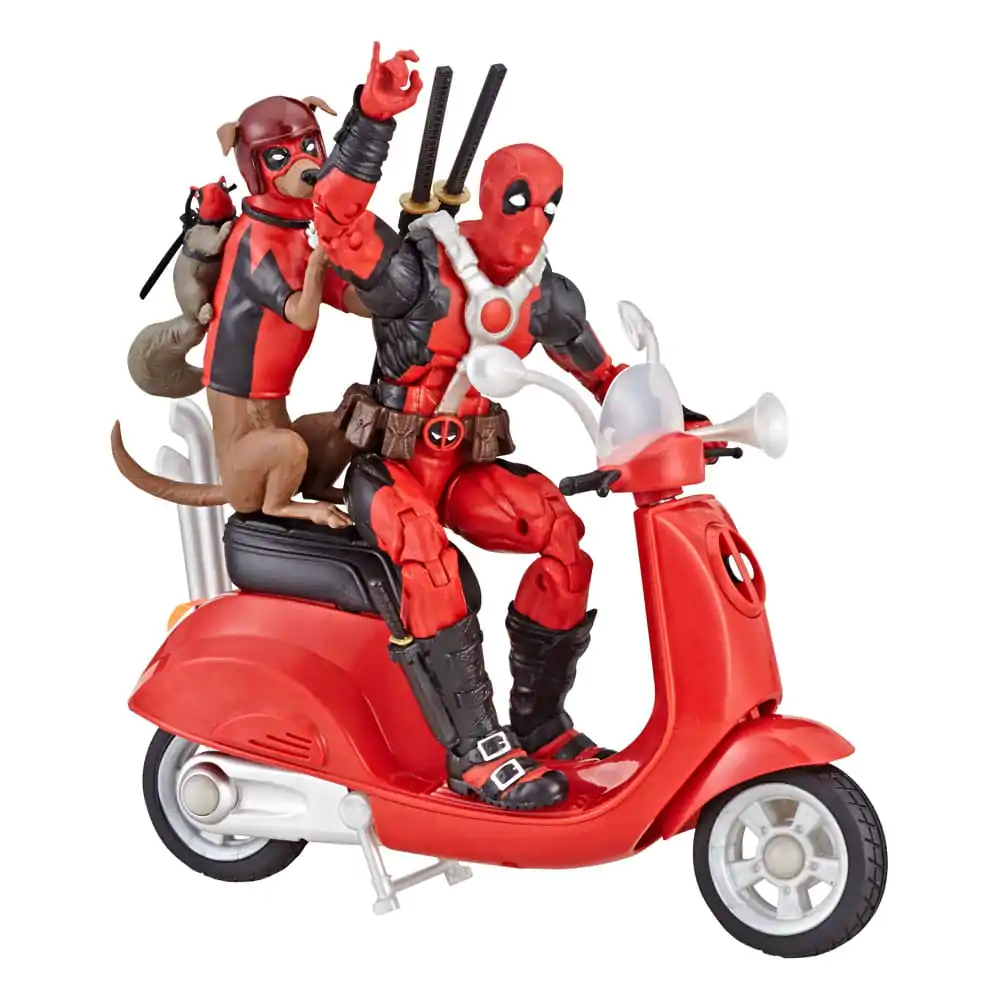 Deadpool Corps Marvel Legends Vehicle with Figure Deadpool with Scooter 15 cm product photo