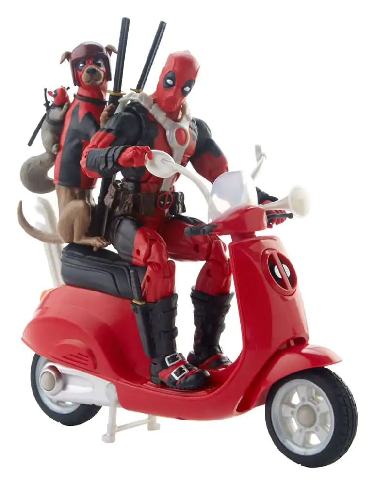 Deadpool Corps Marvel Legends Vehicle with Figure Deadpool with Scooter 15 cm product photo