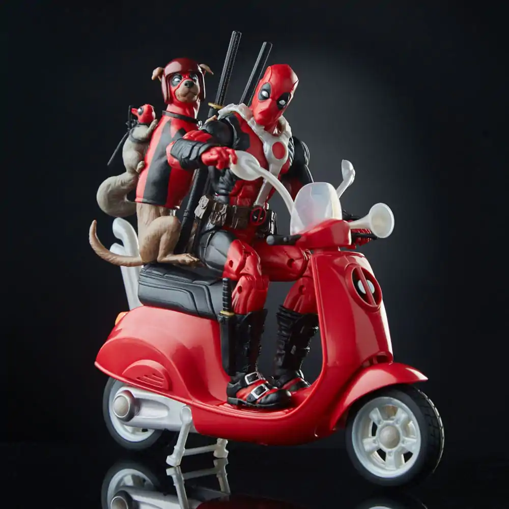Deadpool Corps Marvel Legends Vehicle with Figure Deadpool with Scooter 15 cm product photo