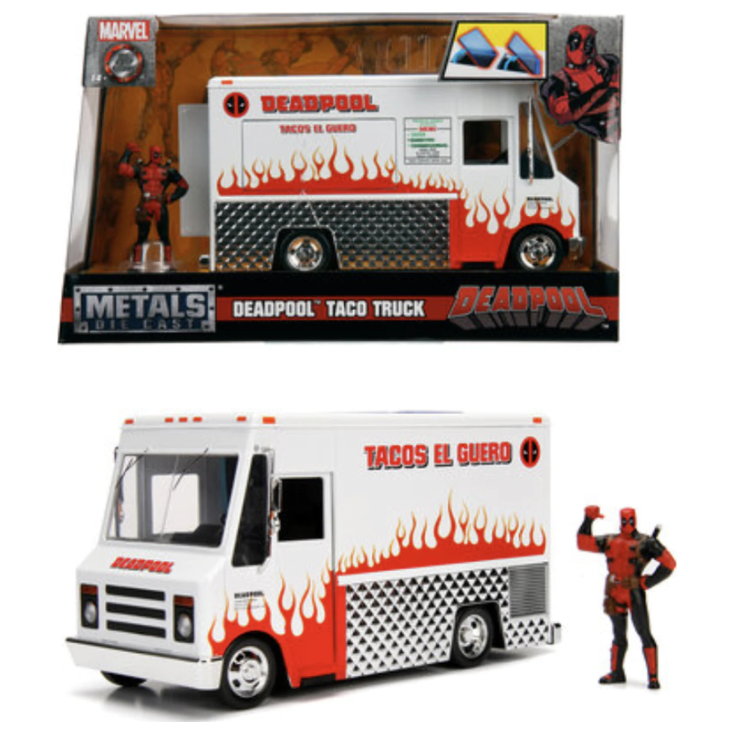 Deadpool Food Truck + Deadpool Figure 1:24 product photo