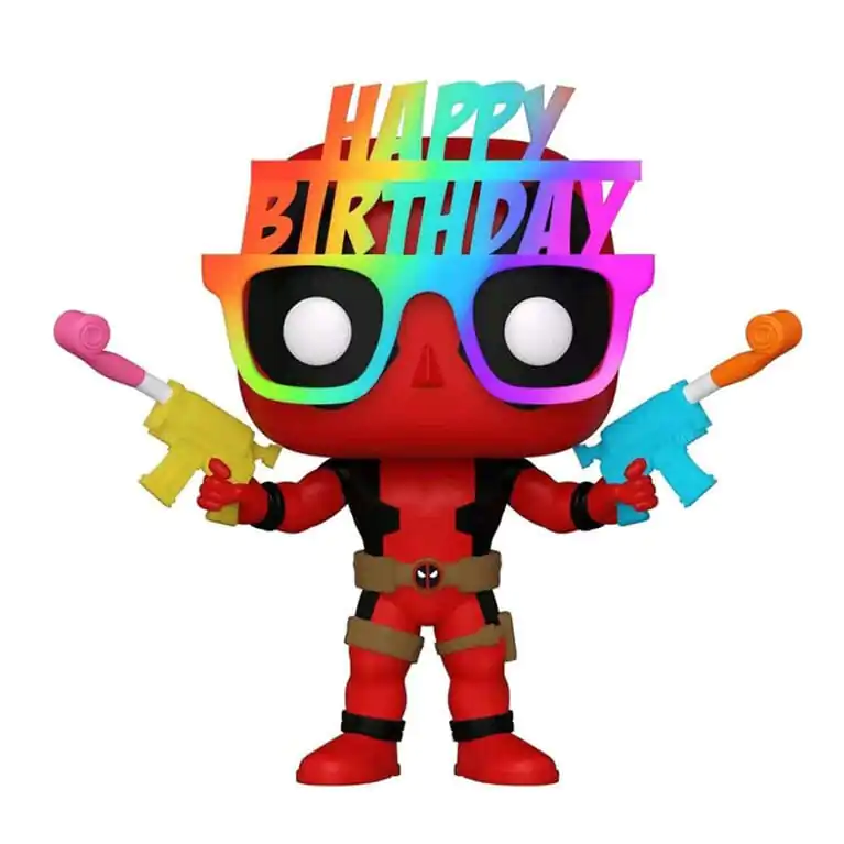 Deadpool Funko POP! Marvel Vinyl Figure 30th Birthday Glasses Deadpool 9 cm termékfotó