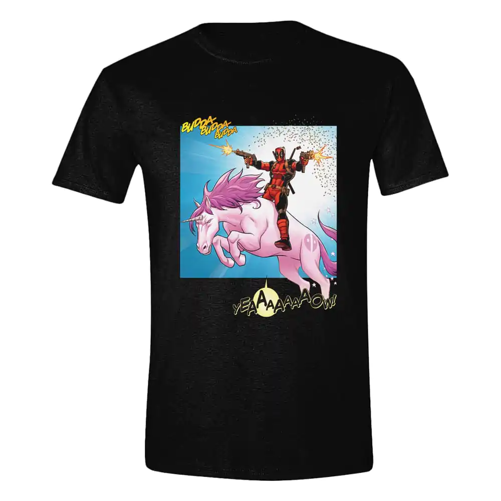 Deadpool T-Shirt Unicorn Battle termékfotó
