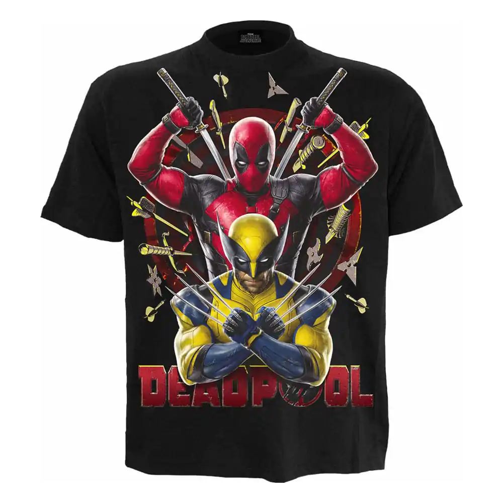 Deadpool T-Shirt Wolverine Bullseye product photo