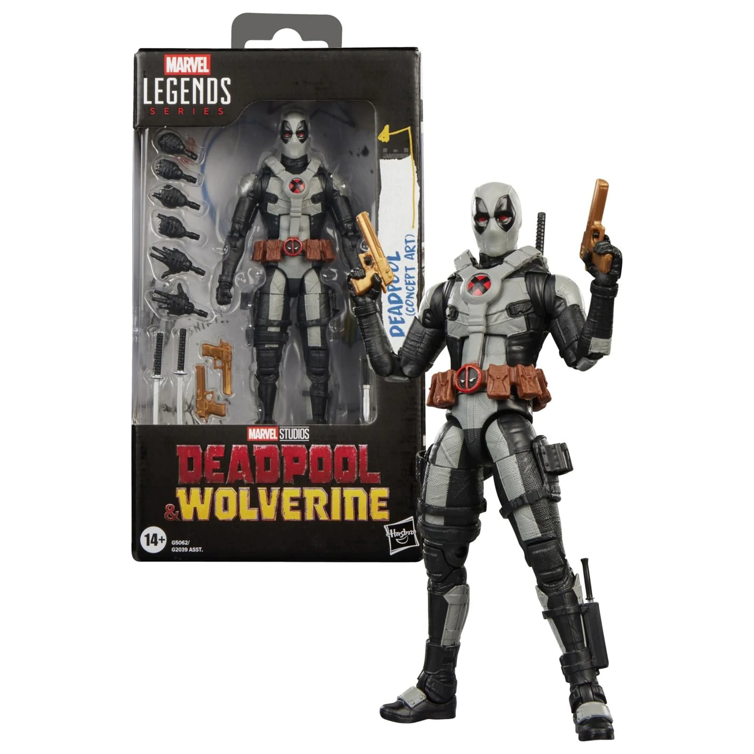 Deadpool & Wolverine Deadpool "Concept" Figure Legend Series 15cm product photo
