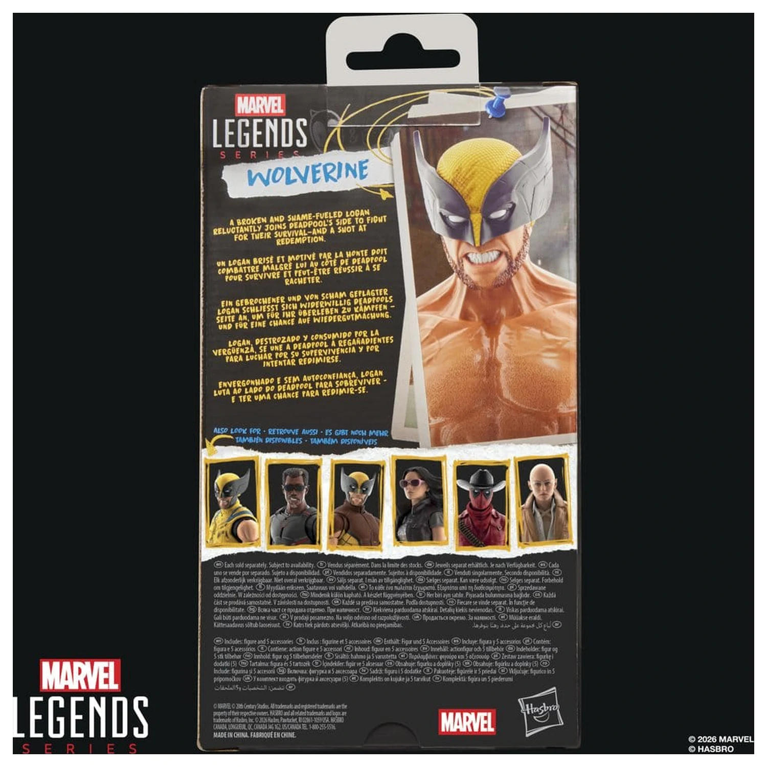 Deadpool & Wolverine Marvel Legends Action Figure Wolverine 15 cm product photo