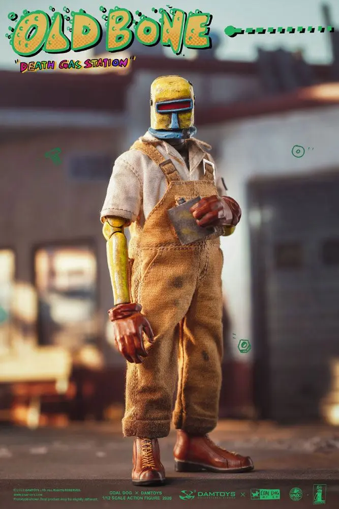 Death Gas Station Action Figure 1/12 Old Bone 15 cm product photo