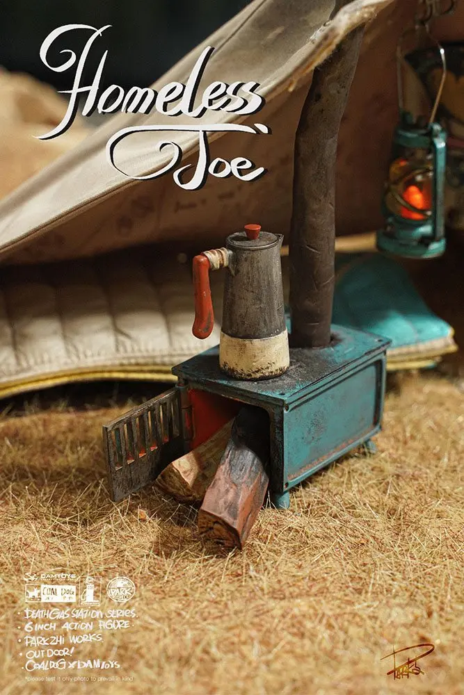 Death Gas Station Action Figure 1/12 Homeless Joe 15 cm product photo