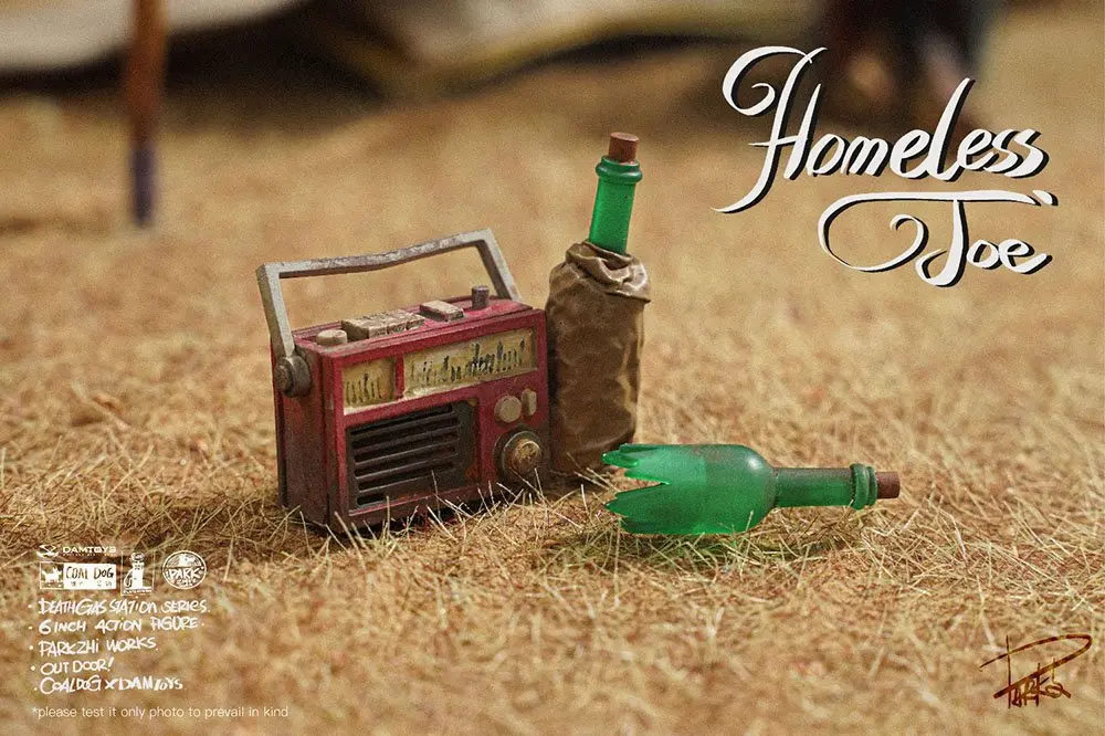 Death Gas Station Action Figure 1/12 Homeless Joe 15 cm product photo