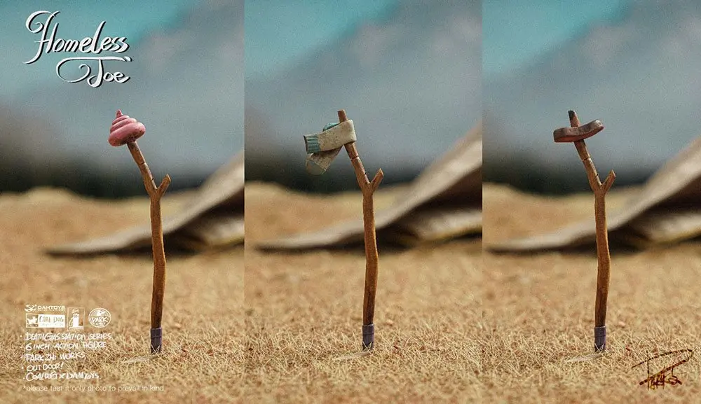 Death Gas Station Action Figure 1/12 Homeless Joe 15 cm product photo