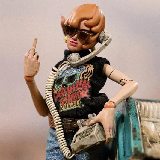 Death Gas Station Action Figure Canyon Sisters: Mrs. T 15 cm product photo