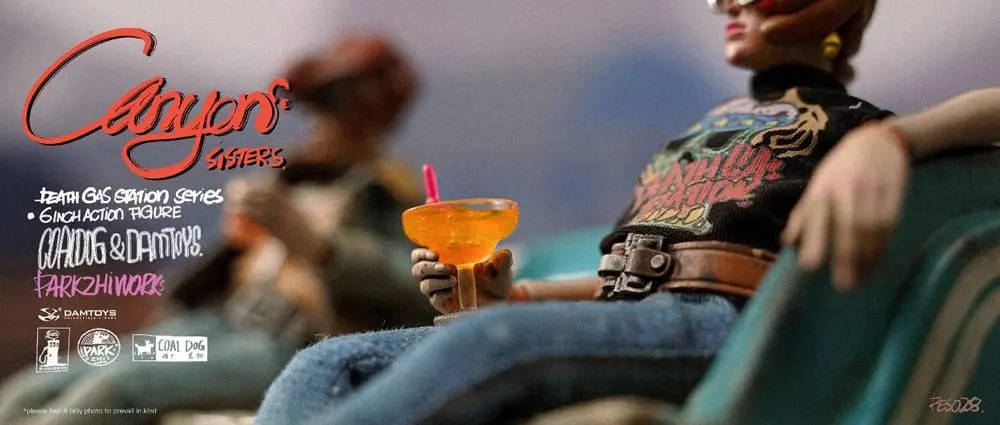 Death Gas Station Action Figure Canyon Sisters: Mrs. T 15 cm product photo