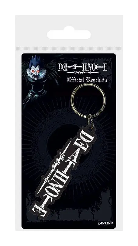 Death Note Rubber Keychain Logo 6 cm termékfotó