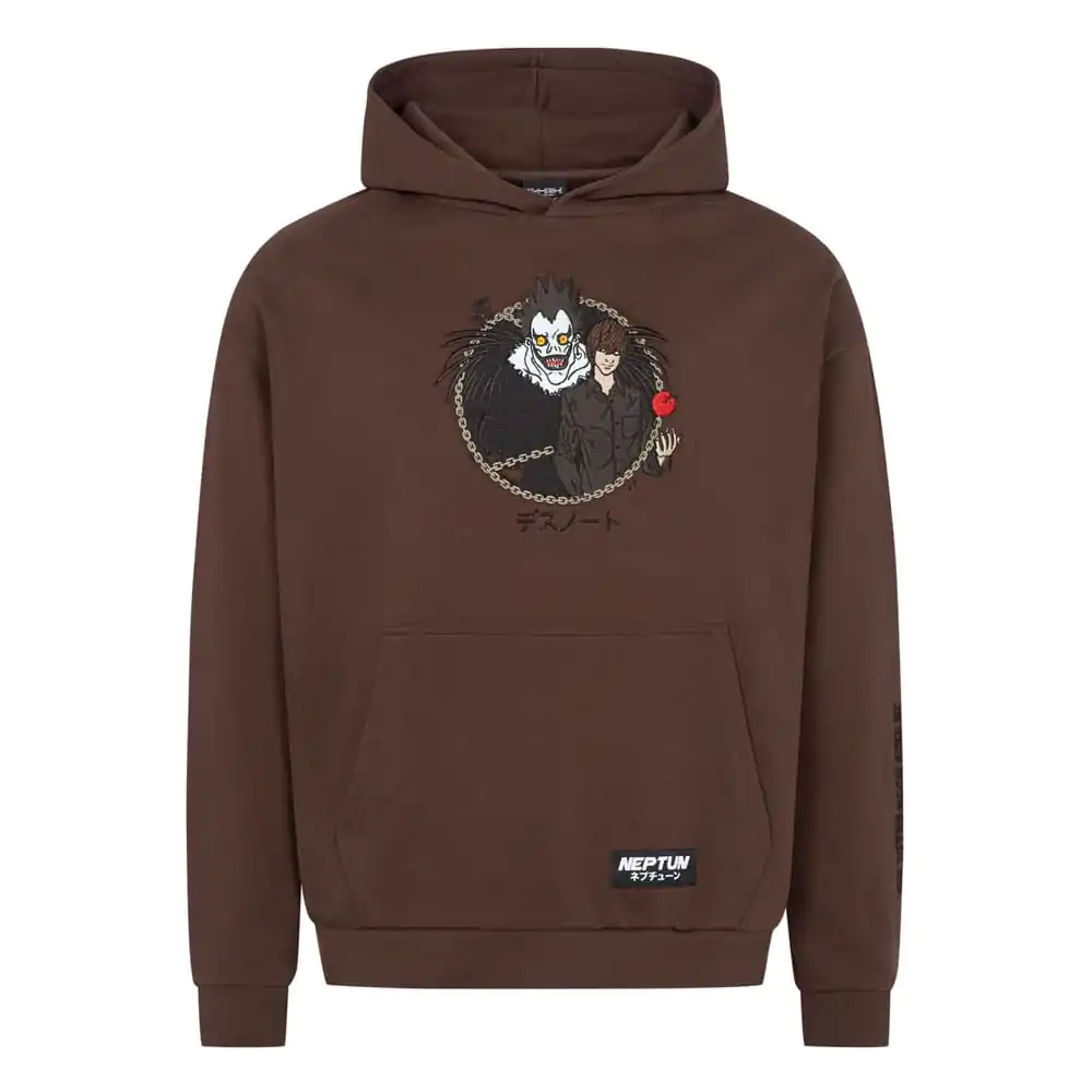 Death Note Hooded Sweater Graphic Brown termékfotó