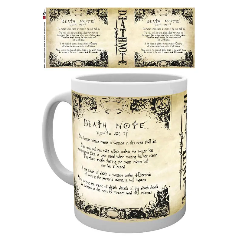 Death Note Rules mug product photo