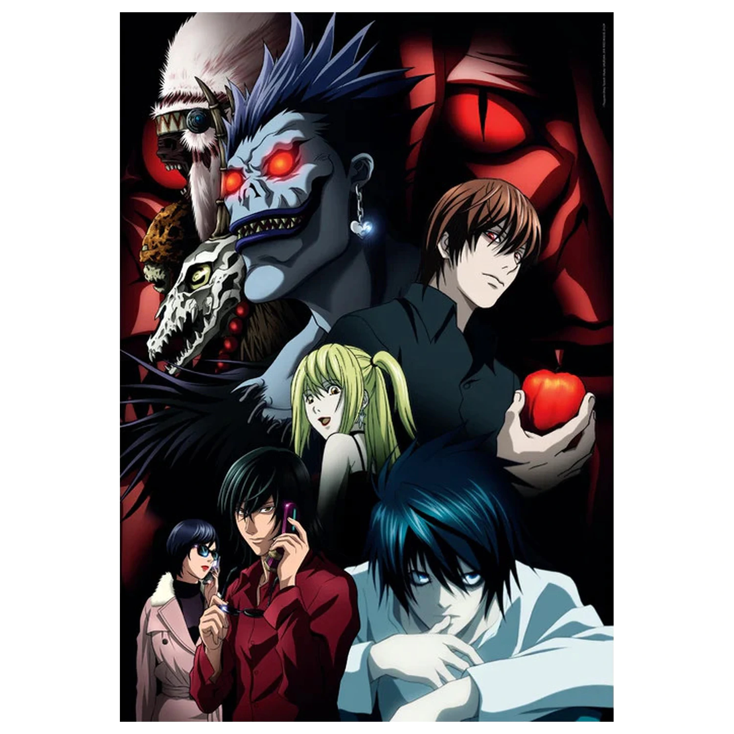 Death Note Whisperers 1000-piece Compact puzzle product photo