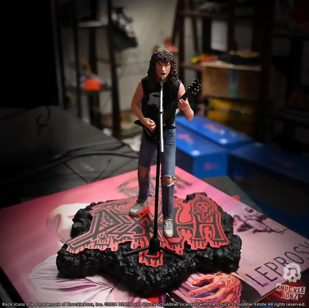 Death Rock Iconz Statue Chuck Schuldiner II 22 cm termékfotó