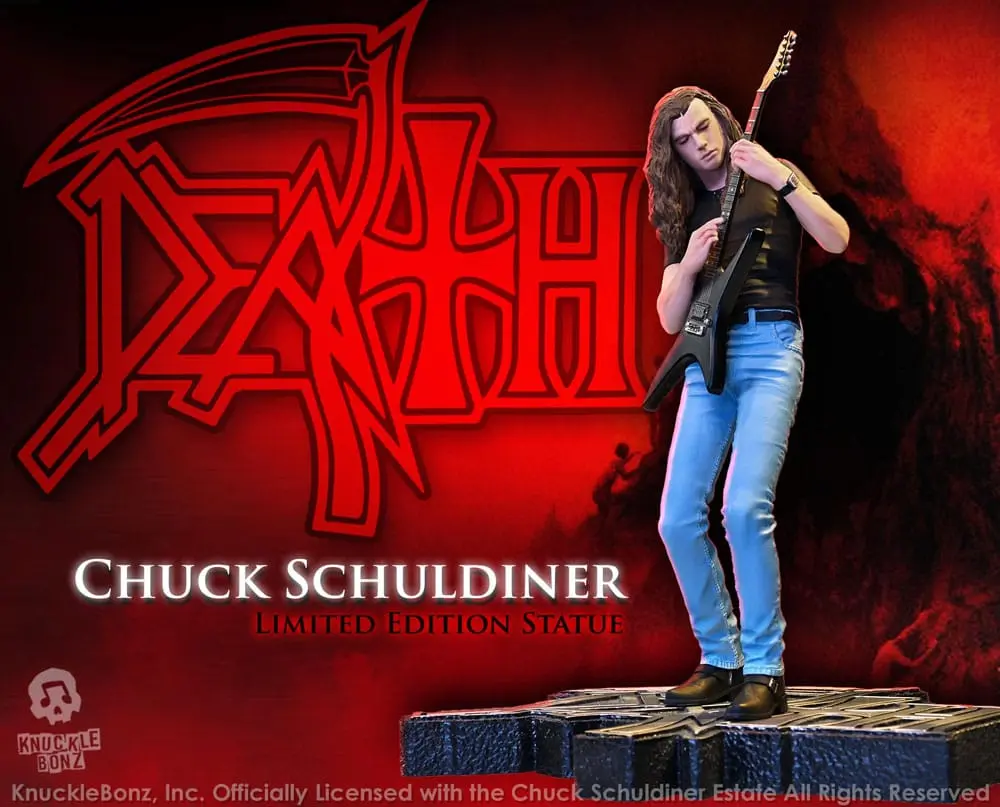 Death Rock Iconz Statue Chuck Schuldiner 22 cm product photo