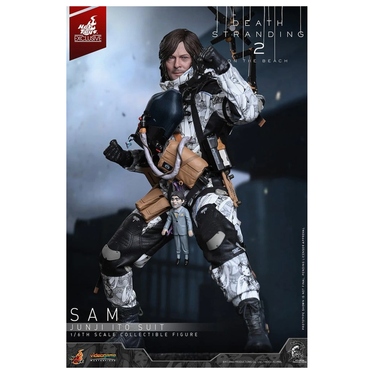 Death Stranding Action Figure 1/6 Sam Porter Bridges (Junji Ito Suit)  product photo