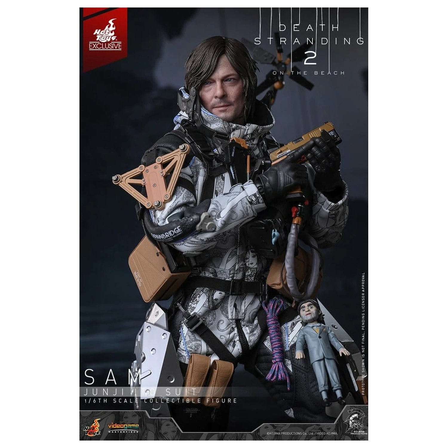 Death Stranding Action Figure 1/6 Sam Porter Bridges (Junji Ito Suit)  product photo
