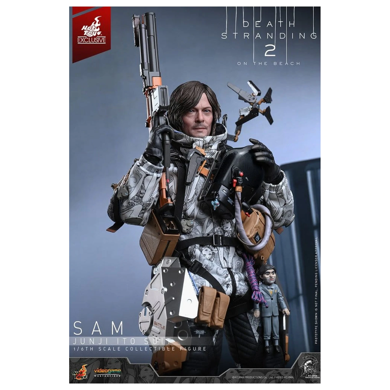 Death Stranding Action Figure 1/6 Sam Porter Bridges (Junji Ito Suit)  product photo